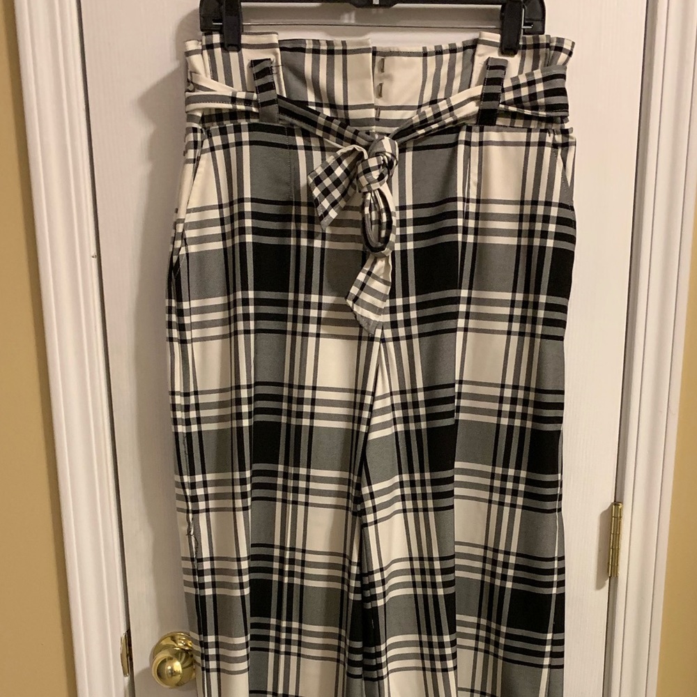 High Waisted Wide Legged Pants